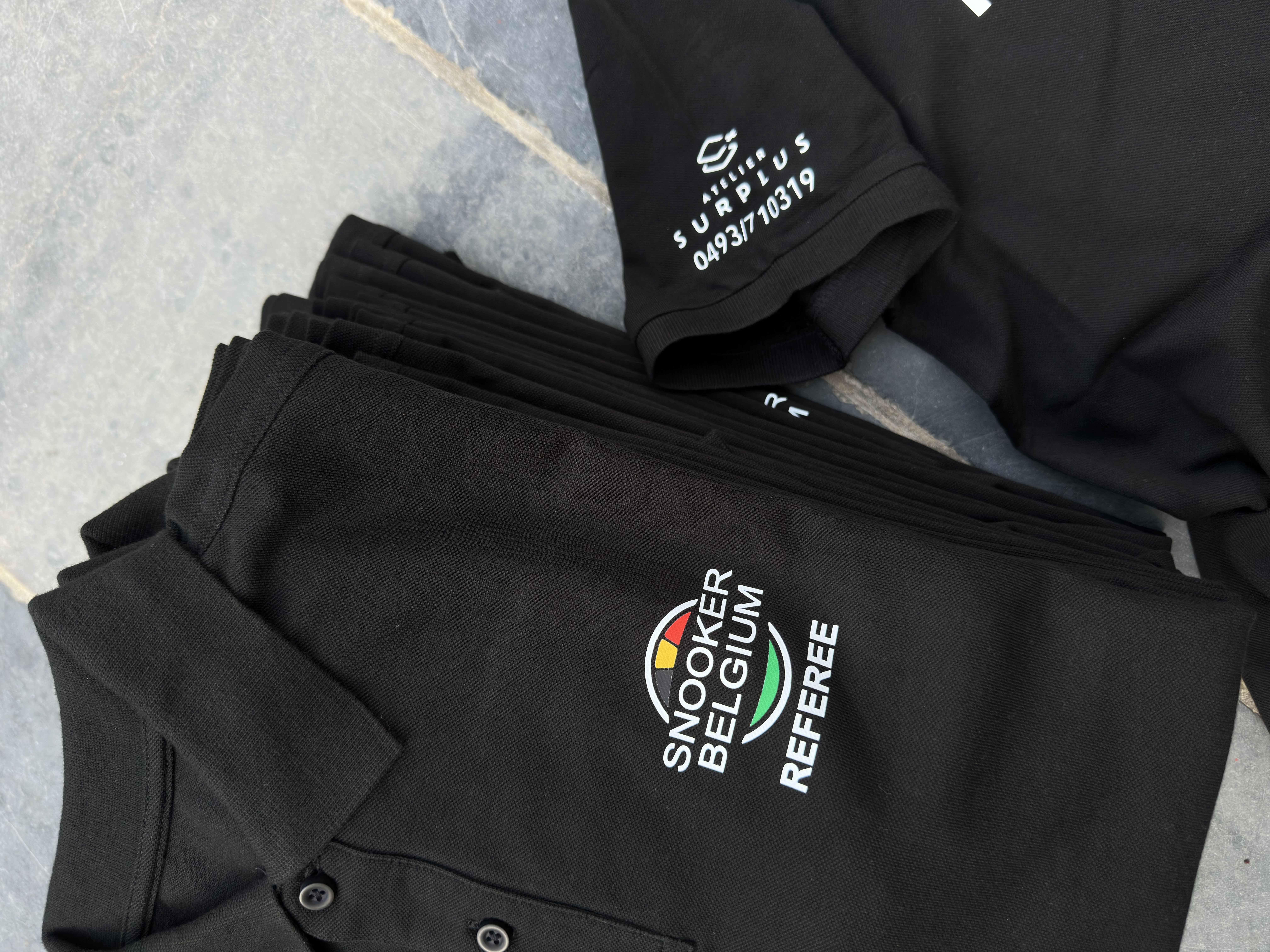 Snooker Belgium sportkleding